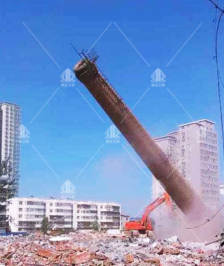 北京砖烟囱拆除
